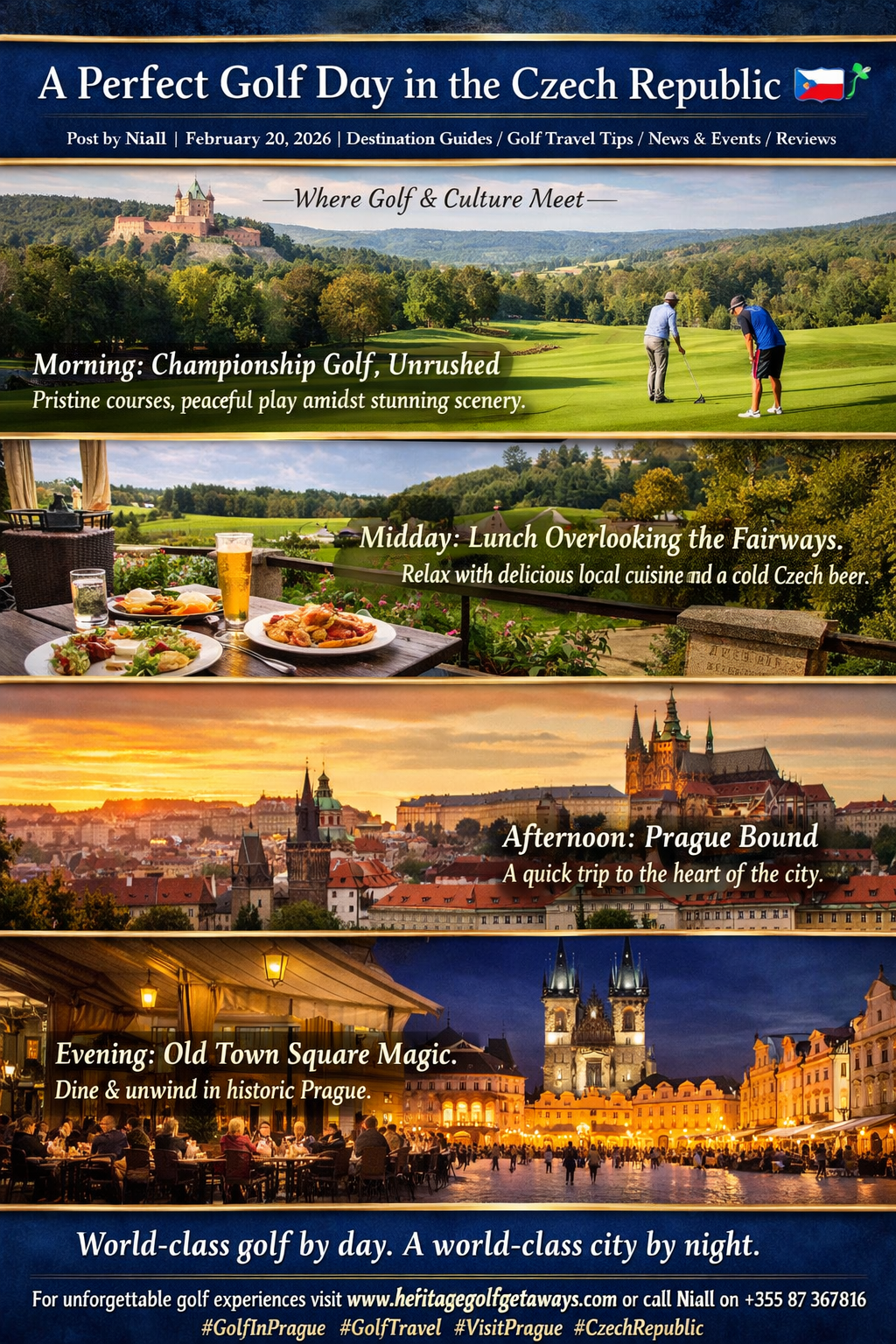 You are currently viewing A Perfect Golf Day in the Czech Republic 🇨🇿⛳